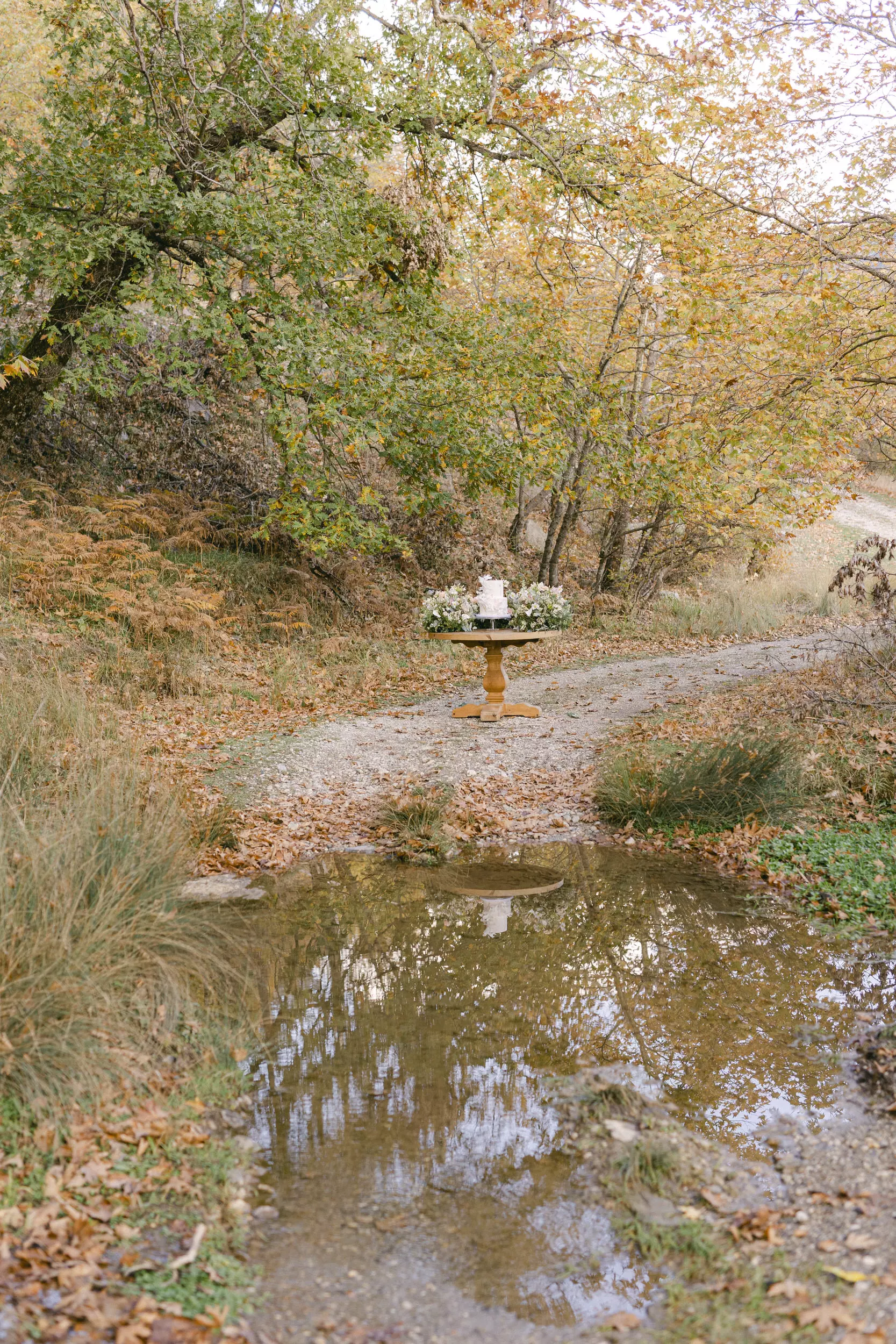 Romantic Wedding Lake Doxa Greece Romantic Wedding Lake Doxa Greece