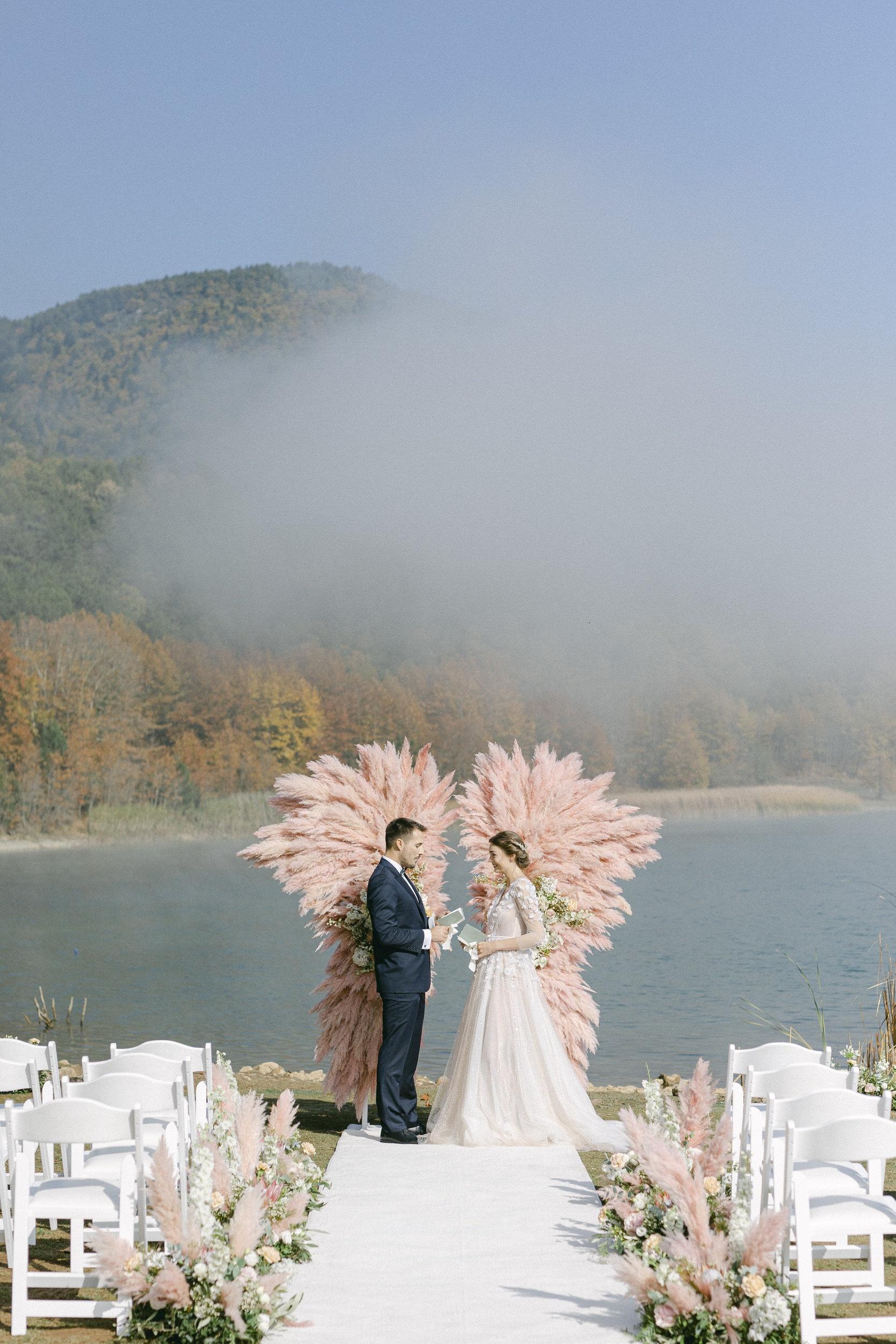 Destination Wedding Lake Doxa Greece